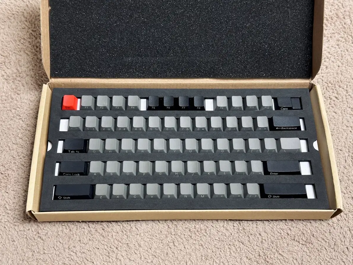 mStone PBT 키캡 (Dolch-C 109Key 영문 측각)